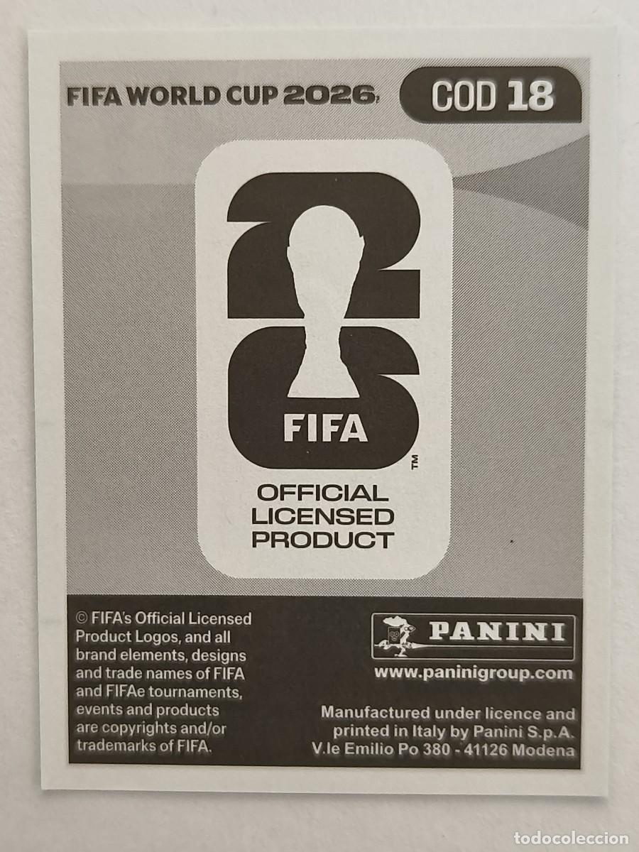 Cromos de f&uacute;tbol: #COD18 MAYELE (CONGO) MUNDIAL 2026 PANINI - Foto 2