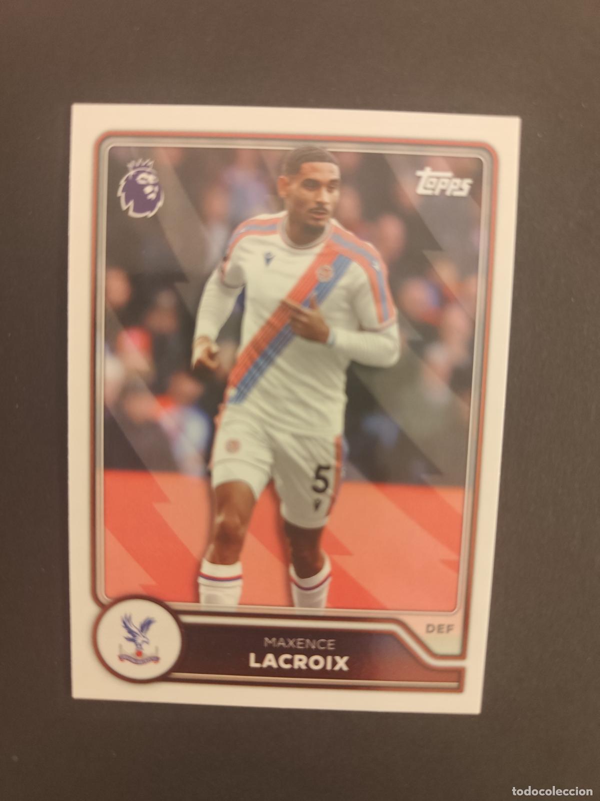 Fu&szlig;ball-Sticker: 106 MAXENCE LACROIX CRYSTAL PALACE TOPPS FLAGSHIP PREMIER LEAGUE 2026 2027 26 27