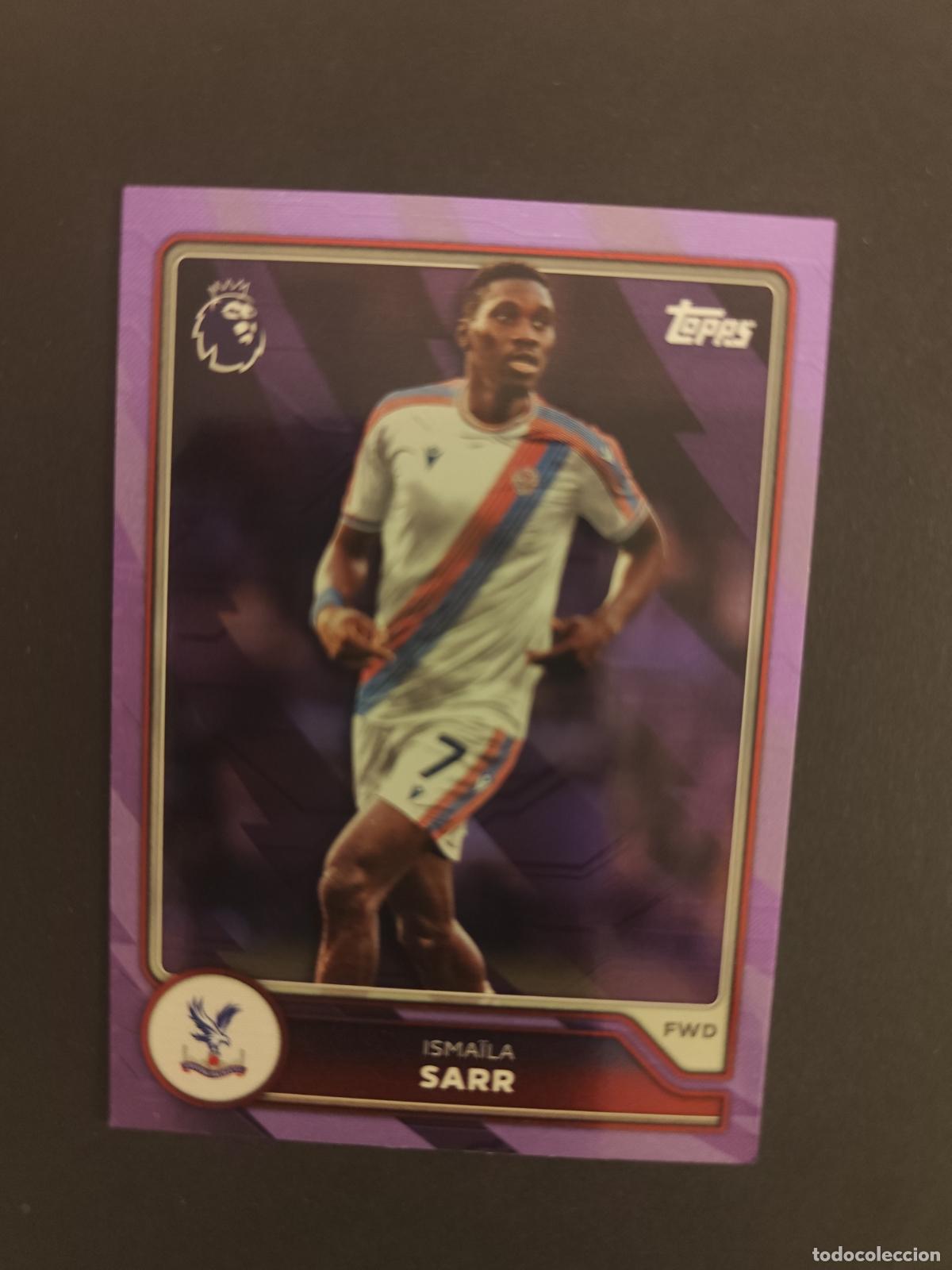 Fu&szlig;ball-Sticker: 115 ISMAILA SARR CRYSTAL PALACE PARALELA PARALLEL TOPPS FLAGSHIP PREMIER LEAGUE 2026 2027 26 27