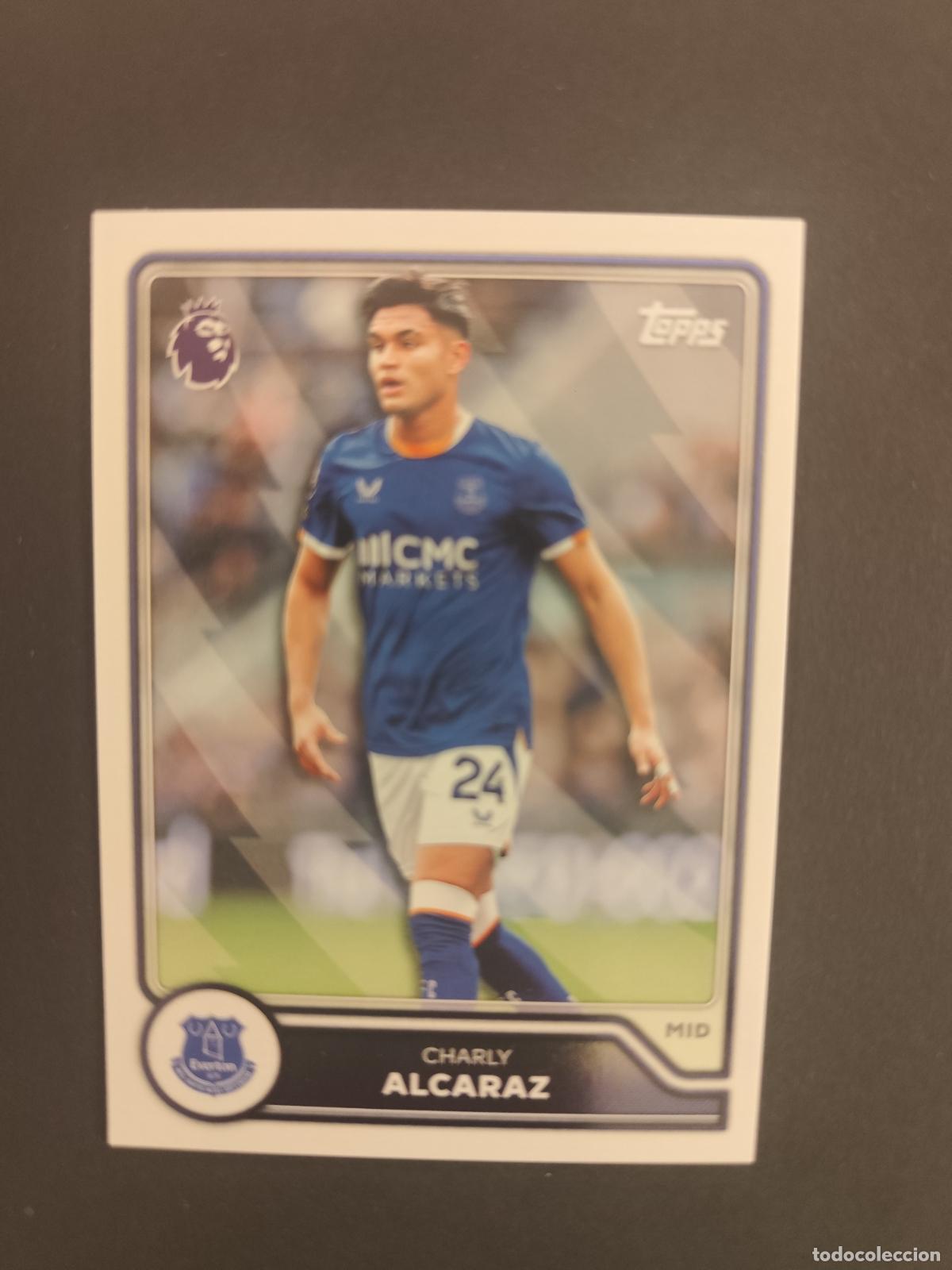 Fu&szlig;ball-Sticker: 124 CHARLIE ALCARAZ EVERTON TOPPS FLAGSHIP PREMIER LEAGUE 2026 2027 26 27
