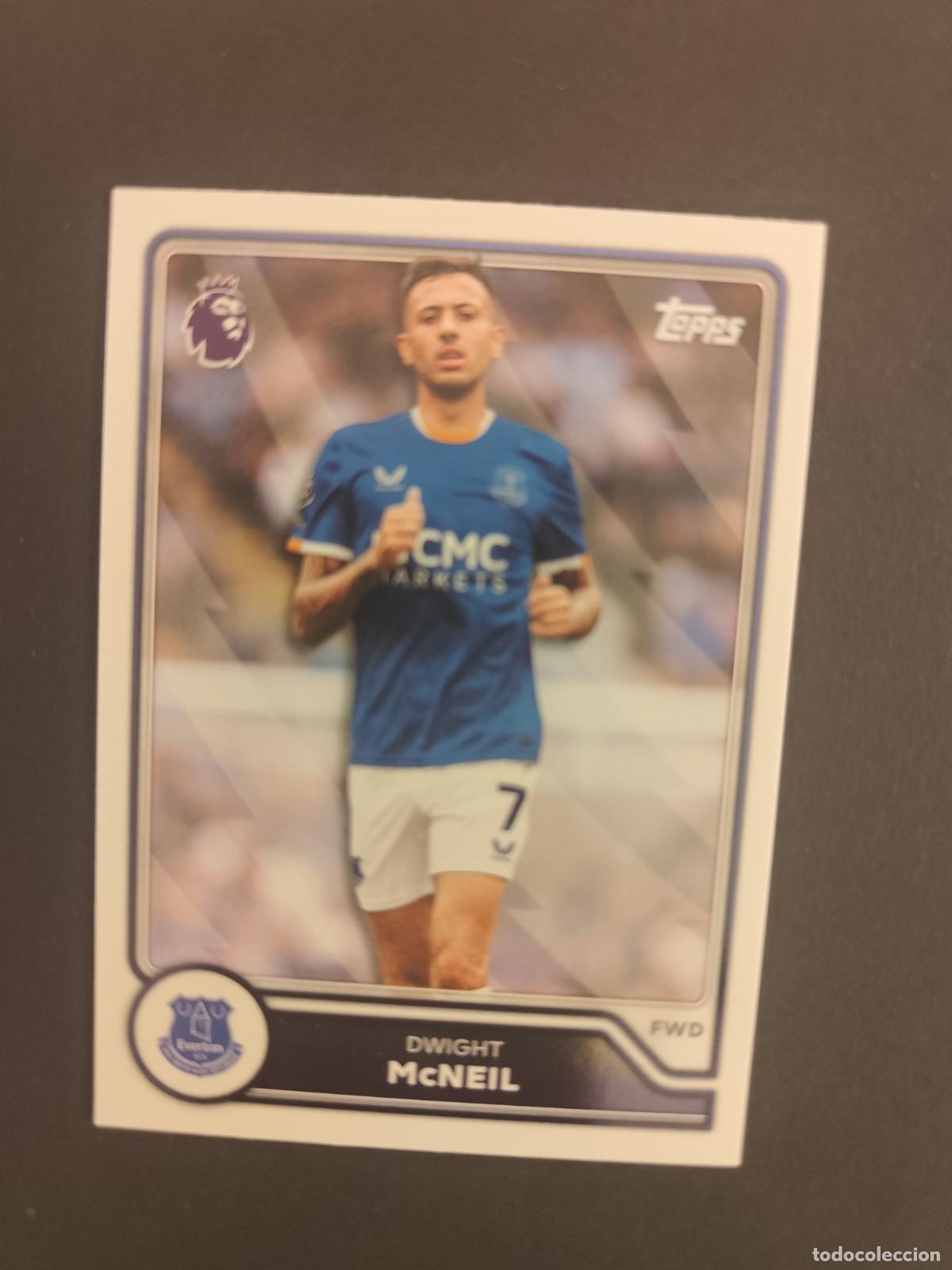 Fu&szlig;ball-Sticker: 129 DWIGHT MCNEIL EVERTON TOPPS FLAGSHIP PREMIER LEAGUE 2026 2027 26 27