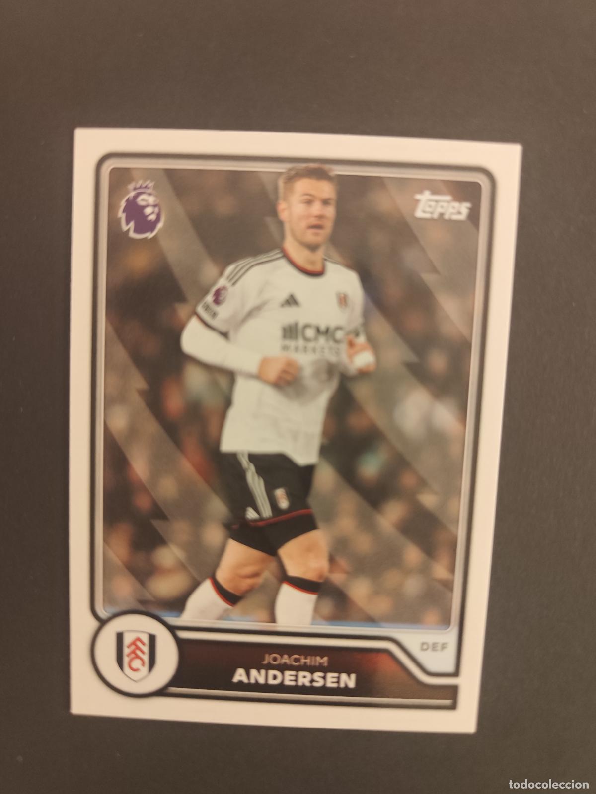 Fu&szlig;ball-Sticker: 134 JOACHIM ANDERSEN FULHAM TOPPS FLAGSHIP PREMIER LEAGUE 2026 2027 26 27