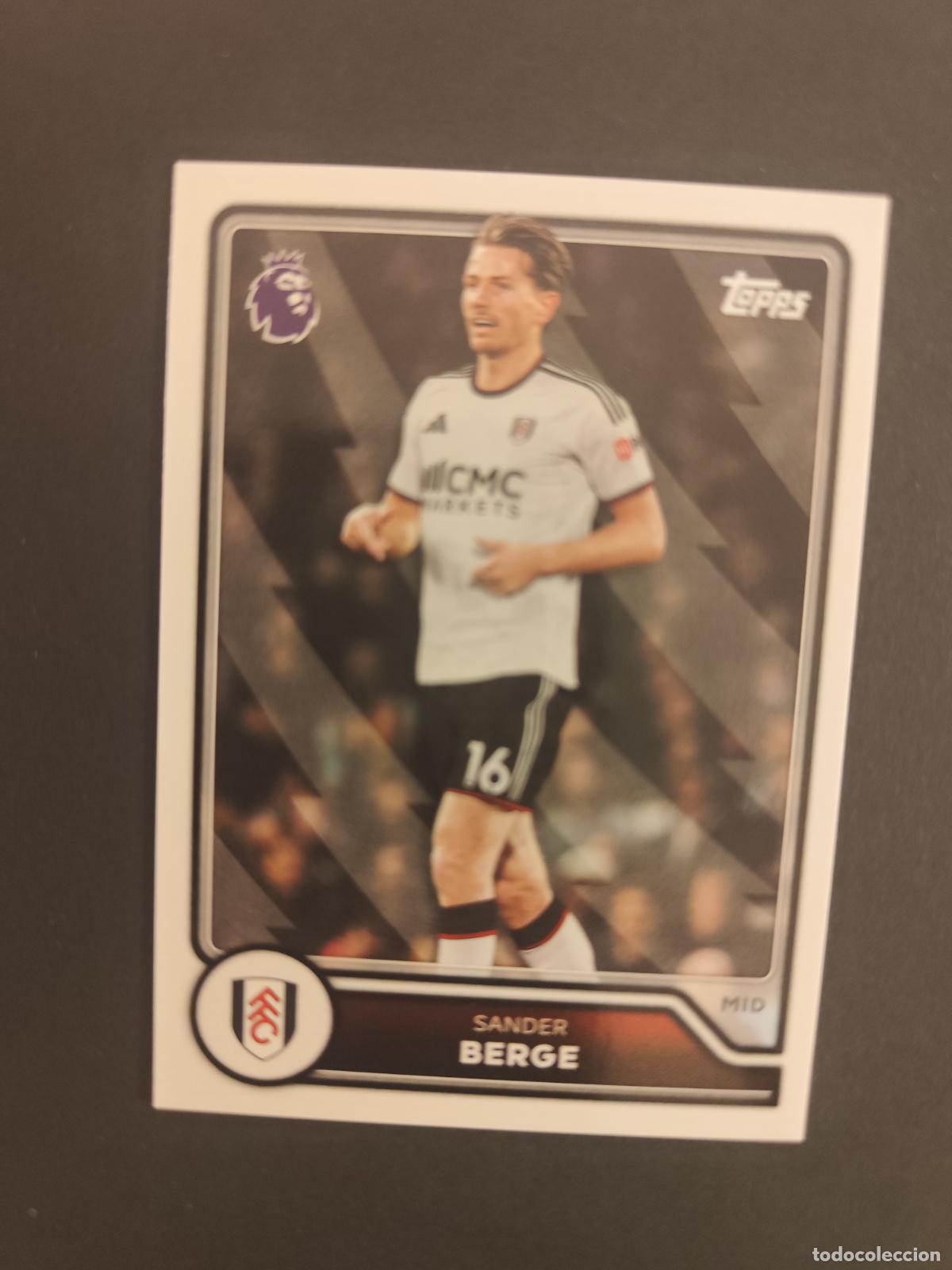 Fu&szlig;ball-Sticker: 139 SANDER BERGE FULHAM TOPPS FLAGSHIP PREMIER LEAGUE 2026 2027 26 27