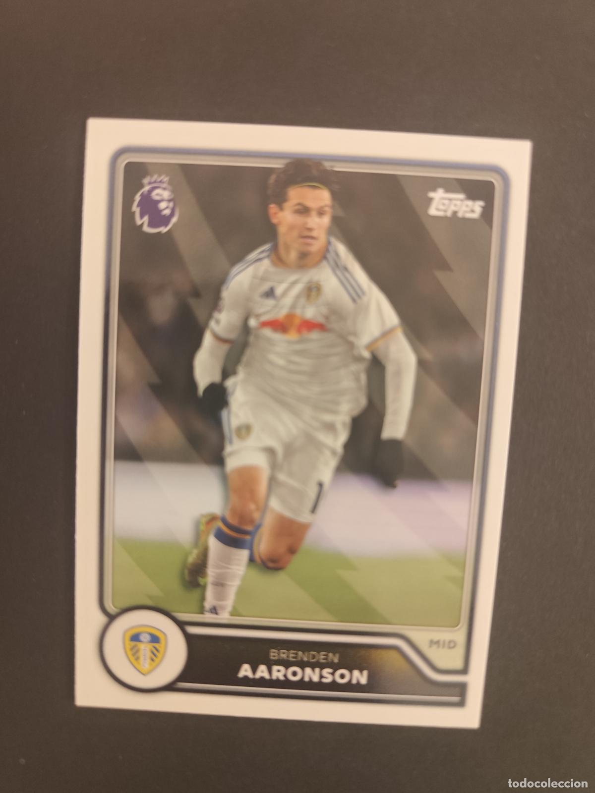 Fu&szlig;ball-Sticker: 154 BRENDEN AARONSON LEEDS UNITED TOPPS FLAGSHIP PREMIER LEAGUE 2026 2027 26 27