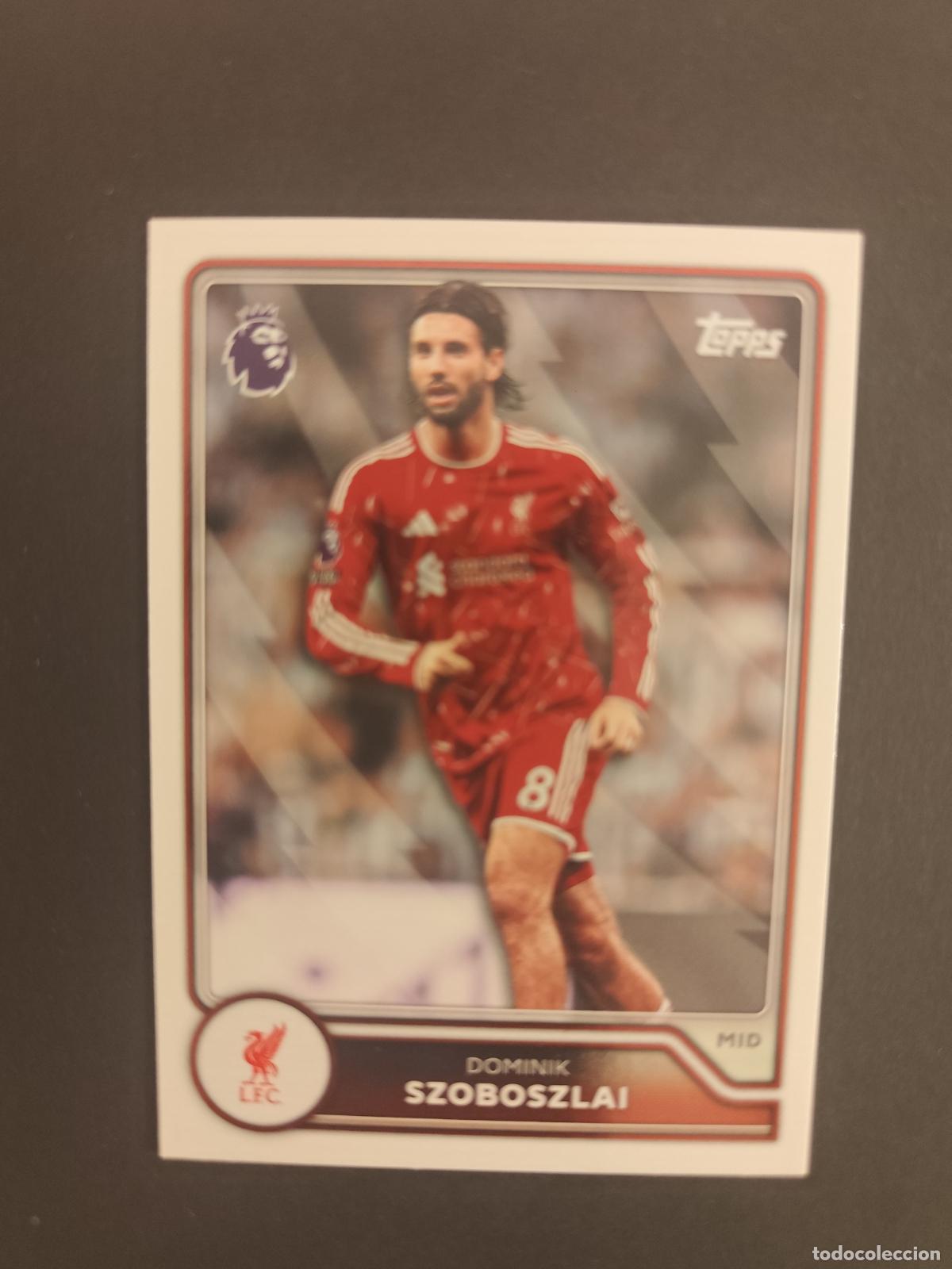 Fu&szlig;ball-Sticker: 168 DOMINIK SZOBOSZLAI LIVERPOOL TOPPS FLAGSHIP PREMIER LEAGUE 2026 2027 26 27