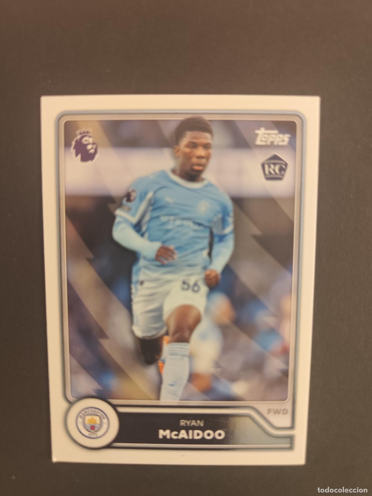 Fu&szlig;ball-Sticker: 186 RYAN MCAIDOO MANCHESTER CITY RC TOPPS FLAGSHIP PREMIER LEAGUE 2026 2027 26 27