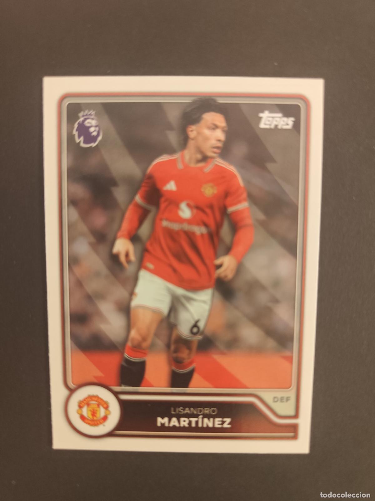 Fu&szlig;ball-Sticker: 191 LISANDRO MART&Iacute;NEZ MANCHESTER UNITED TOPPS FLAGSHIP PREMIER LEAGUE 2026 2027 26 27