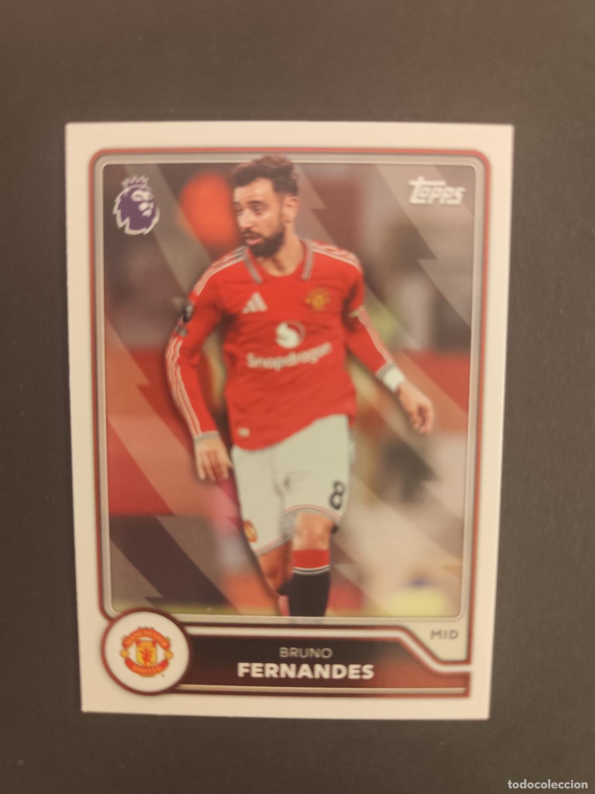 Fu&szlig;ball-Sticker: 196 BRUNO FERNANDES MANCHESTER UNITED TOPPS FLAGSHIP PREMIER LEAGUE 2026 2027 26 27