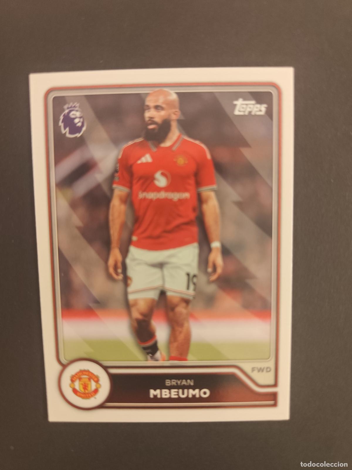 Fu&szlig;ball-Sticker: 201 BRYAN MBEUMO MANCHESTER UNITED TOPPS FLAGSHIP PREMIER LEAGUE 2026 2027 26 27