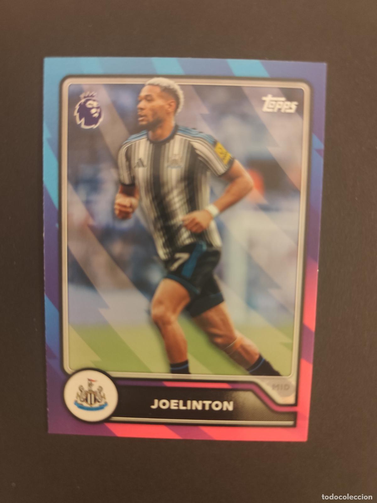 Fu&szlig;ball-Sticker: 210 JOELINTON NEWCASTLE UNITED PARALELA PARALLEL TOPPS FLAGSHIP PREMIER LEAGUE 2026 2027 26 27
