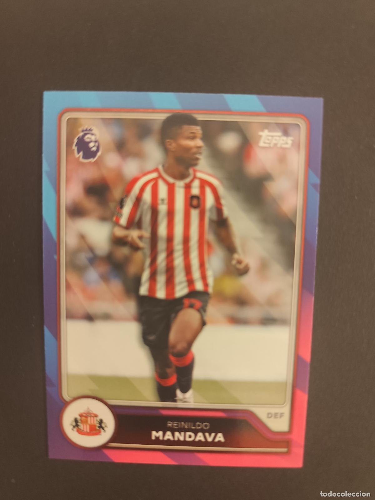 Fu&szlig;ball-Sticker: 232 REINILDO MANDAVA SUNDERLAND PARALELA PARALLEL TOPPS FLAGSHIP PREMIER LEAGUE 2026 2027 26 27