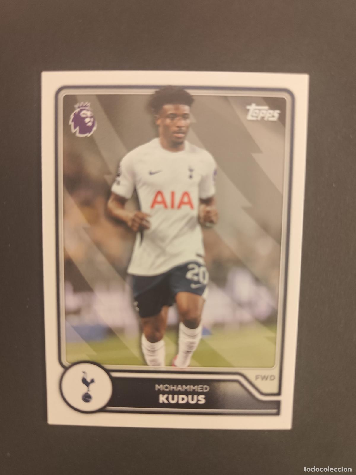 Fu&szlig;ball-Sticker: 257 MOHAMMED KUDUS TOTTENHAM HOTSPUR TOPPS FLAGSHIP PREMIER LEAGUE 2026 2027 26 27