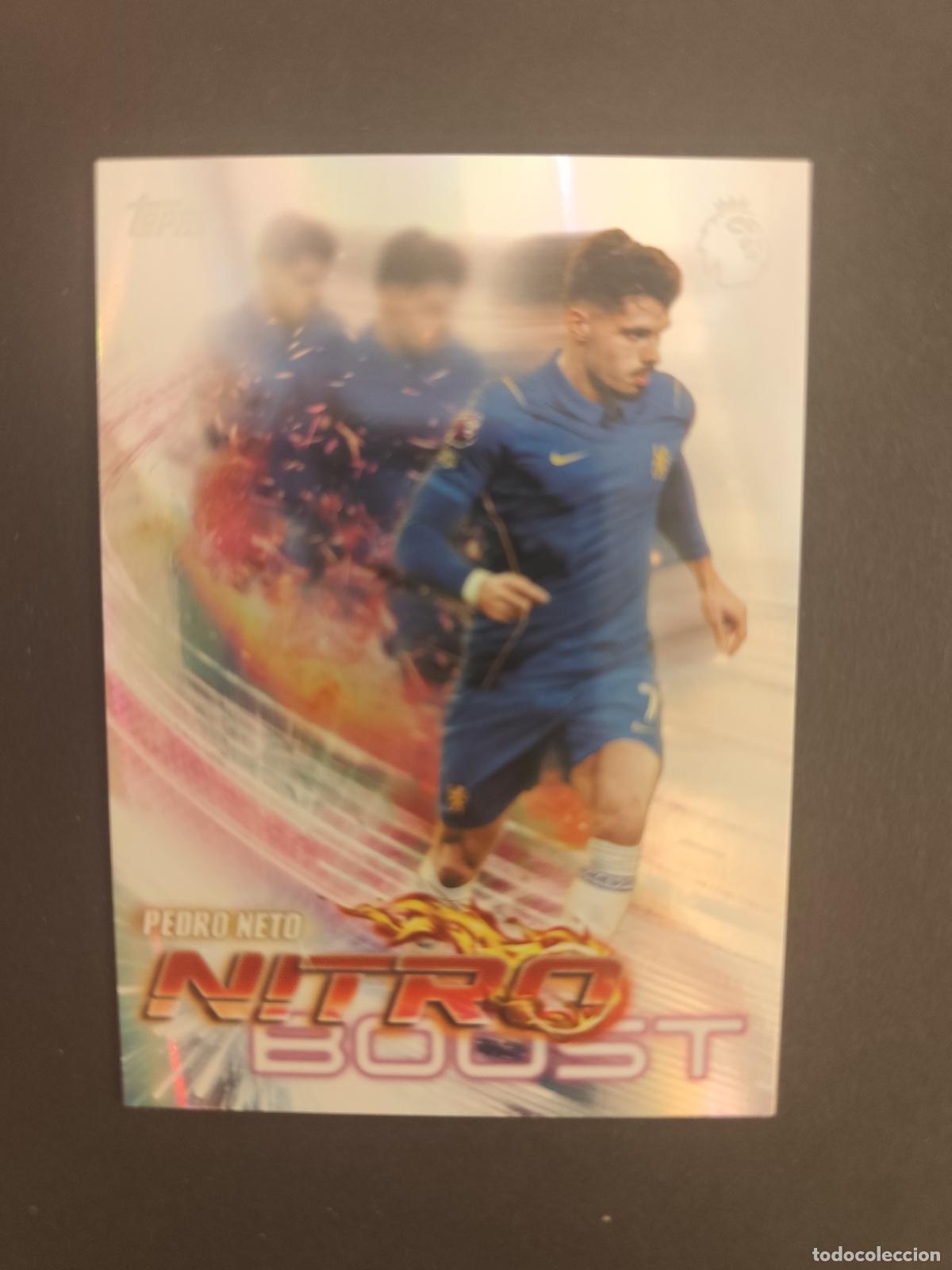 Fu&szlig;ball-Sticker: NB 7 PEDRO NETO CHELSEA NITRO BOOST TOPPS FLAGSHIP PREMIER LEAGUE 2026 2027 26 27