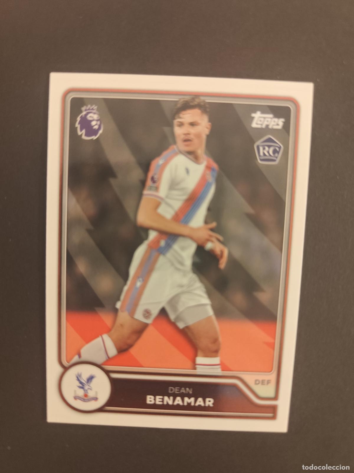 Fu&szlig;ball-Sticker: 108 DEAN BENAMAR CRYSTAL PALACE TOPPS FLAGSHIP PREMIER LEAGUE 2026 2027 26 27