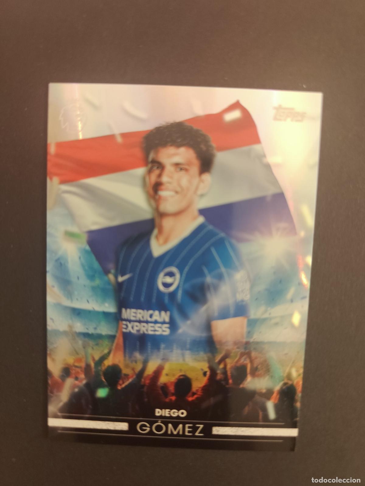 Cromos de f&uacute;tbol: FF 7 DIEGO G&Oacute;MEZ BRIGHTON FLYING THE FLAG TOPPS FLAGSHIP PREMIER LEAGUE 2026 2027 26 27