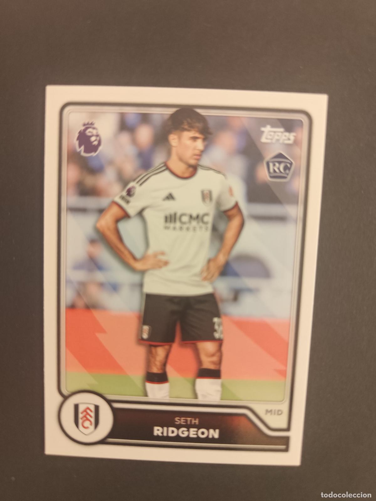 Cromos de f&uacute;tbol: 141 SETH RIDGEON FULHAM RC TOPPS FLAGSHIP PREMIER LEAGUE 2026 2027 26 27