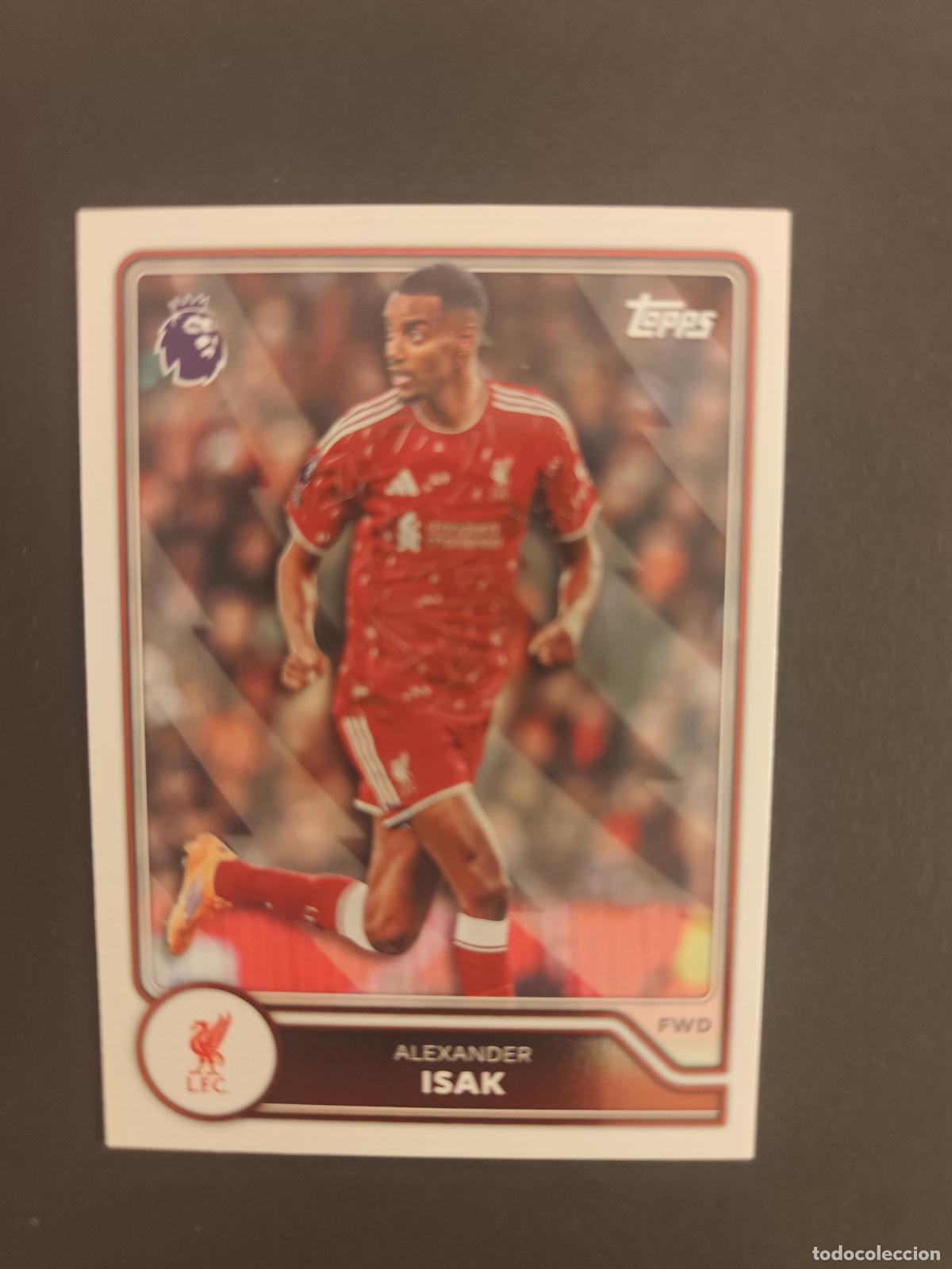 Cromos de f&uacute;tbol: 174 ALEXANDER ISAK LIVERPOOL TOPPS FLAGSHIP PREMIER LEAGUE 2026 2027 26 27