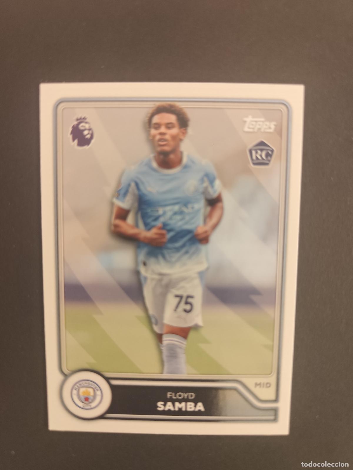 Cromos de f&uacute;tbol: 179 FLOYD SAMBA MANCHESTER CITY RC TOPPS FLAGSHIP PREMIER LEAGUE 2026 2027 26 27