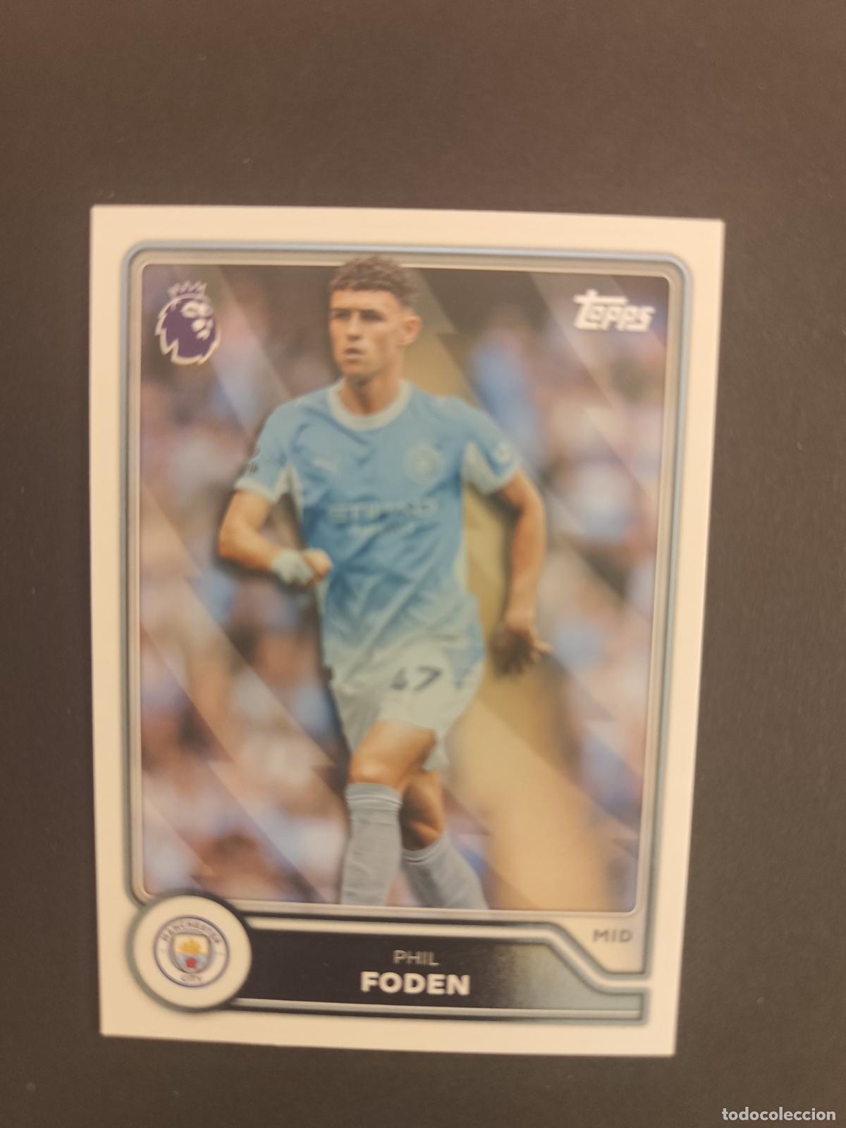 Cromos de f&uacute;tbol: 183 PHIL FODEN MANCHESTER CITY TOPPS FLAGSHIP PREMIER LEAGUE 2026 2027 26 27
