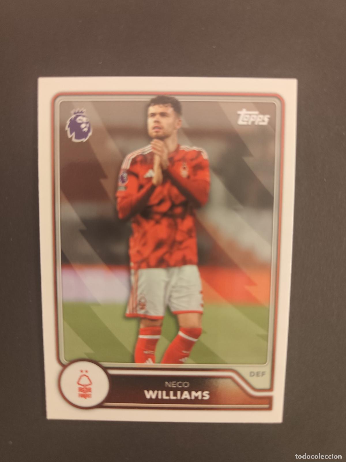 Fu&szlig;ball-Sticker: 221 NECO WILLIAMS NOTTINGHAM FOREST TOPPS FLAGSHIP PREMIER LEAGUE 2026 2027 26 27
