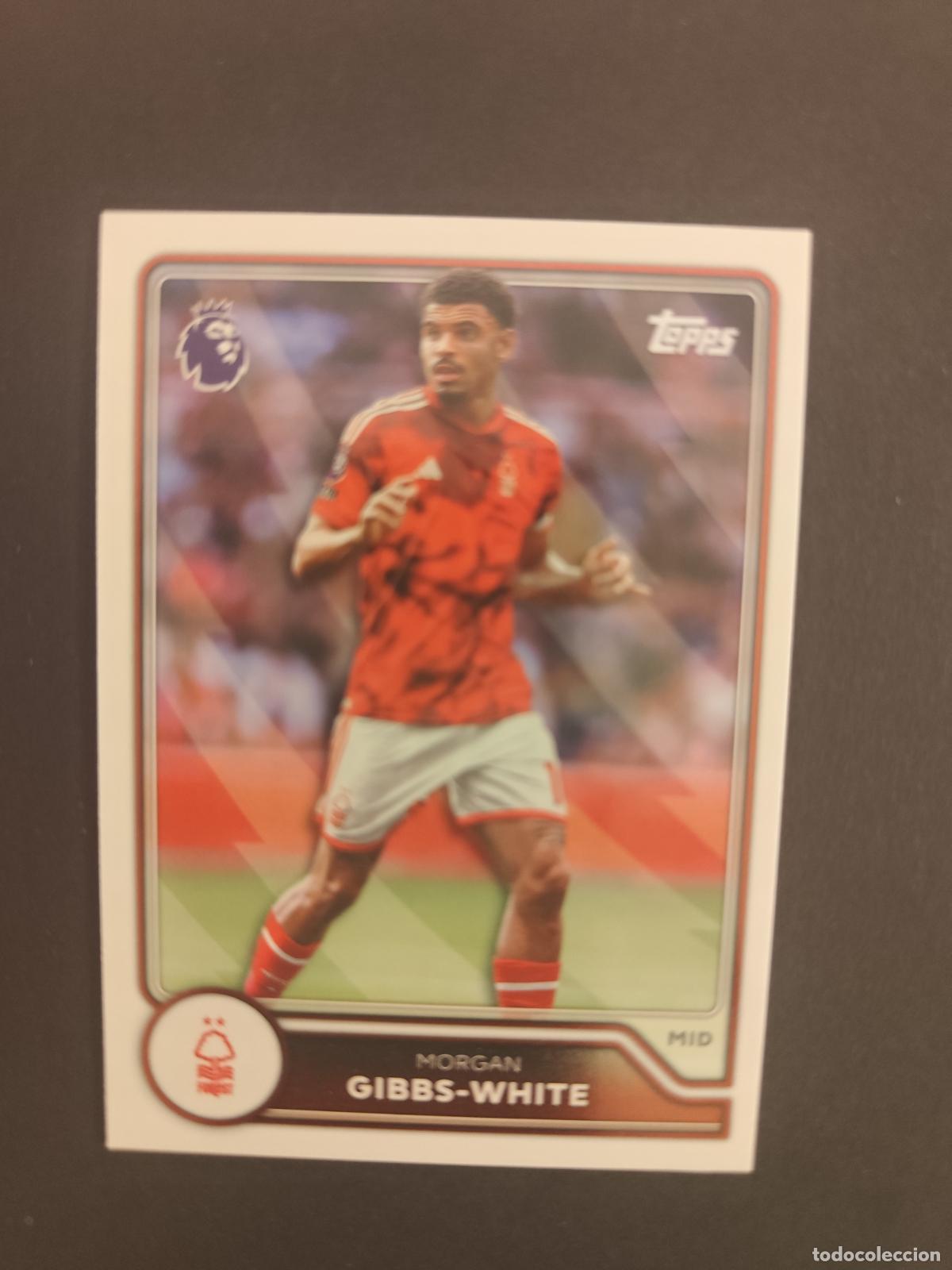 Fu&szlig;ball-Sticker: 225 MORGAN GIBBS-WHITE NOTTINGHAM FOREST TOPPS FLAGSHIP PREMIER LEAGUE 2026 2027 26 27