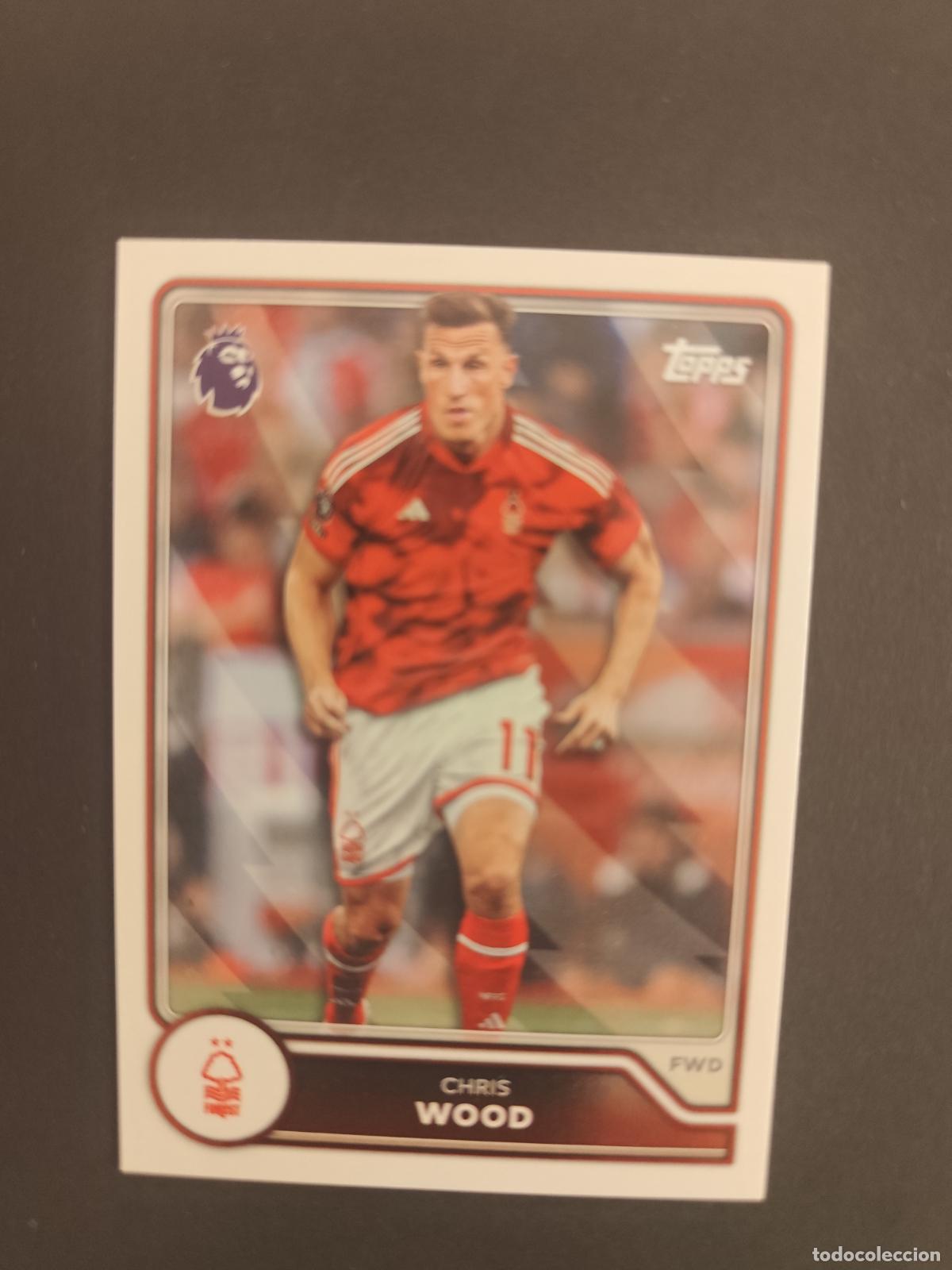 Fu&szlig;ball-Sticker: 230 CHRIS WOOD NOTTINGHAM FOREST TOPPS FLAGSHIP PREMIER LEAGUE 2026 2027 26 27