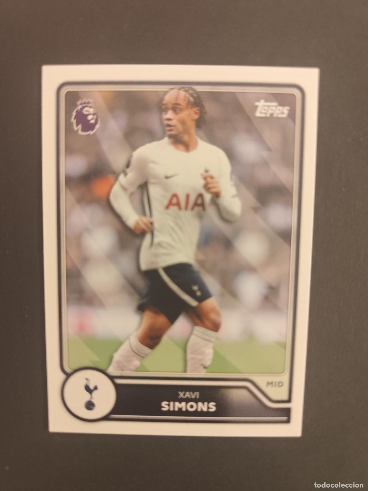 Fu&szlig;ball-Sticker: 254 XAVI SIMONS TOTTENHAM HOTSPUR TOPPS FLAGSHIP PREMIER LEAGUE 2026 2027 26 27