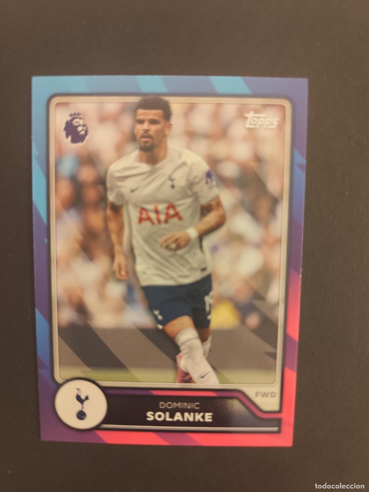 Fu&szlig;ball-Sticker: 258 DOMINIC SOLANKE TOTTENHAM HOTSPUR PARALELA PARALLEL TOPPS FLAGSHIP PREMIER LEAGUE 2026 2027 27