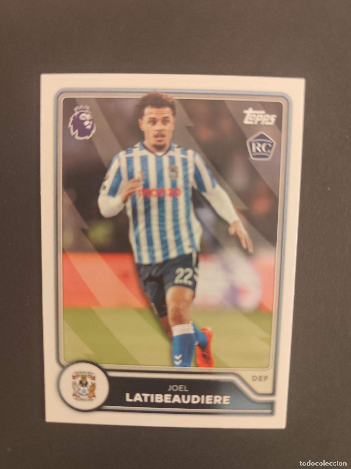 Fu&szlig;ball-Sticker: 263 JOEL LATIBEAUDIERE COVENTRY CITY RC TOPPS FLAGSHIP PREMIER LEAGUE 2026 2027 26 27