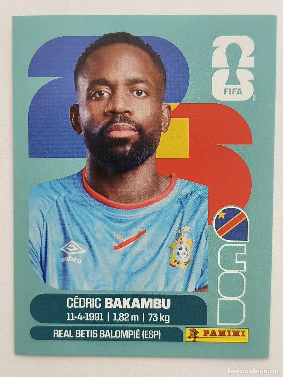Fu&szlig;ball-Sticker: #COD19 BAKAMBU (CONGO) MUNDIAL 2026 PANINI