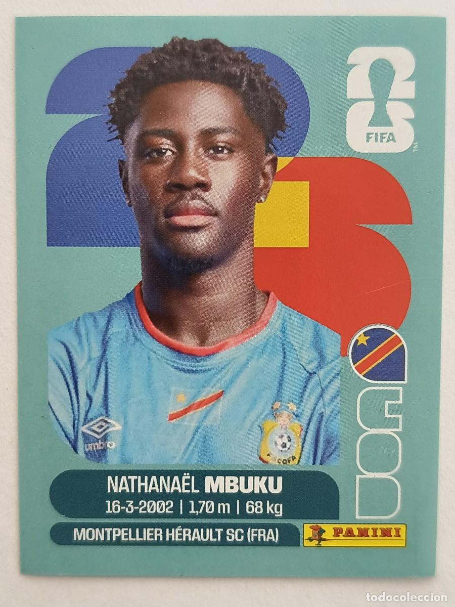 Cromos de f&uacute;tbol: #COD20 MBUKU (CONGO) MUNDIAL 2026 PANINI - Foto 1