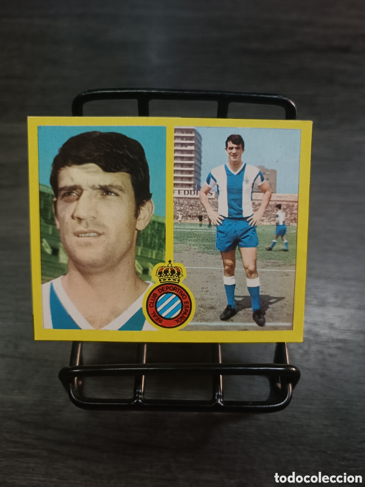 Cromos de f&uacute;tbol: 1972 Liga Este Glaria Espa&ntilde;ol despegado