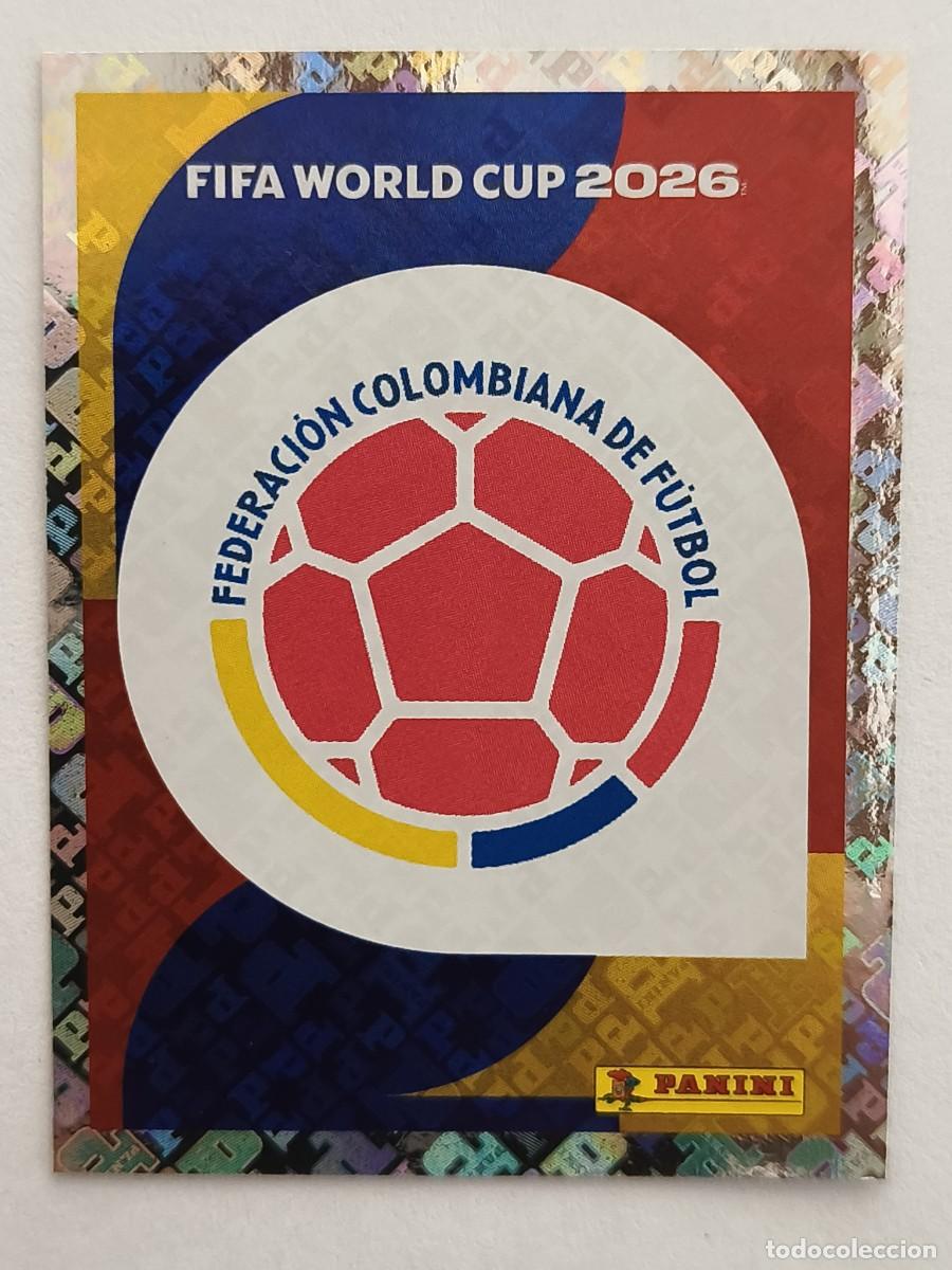 Cromos de f&uacute;tbol: #COL1 ESCUDO (COLOMBIA) MUNDIAL 2026 PANINI