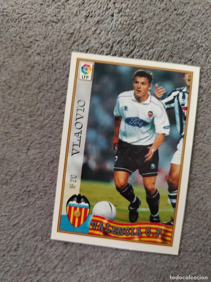 Cromos de f&uacute;tbol: 210. VLAOVIC VALENCIA C.F. MUNDICROMO FICHAS 97 98 LIGA 1997 1998 CARD ABB