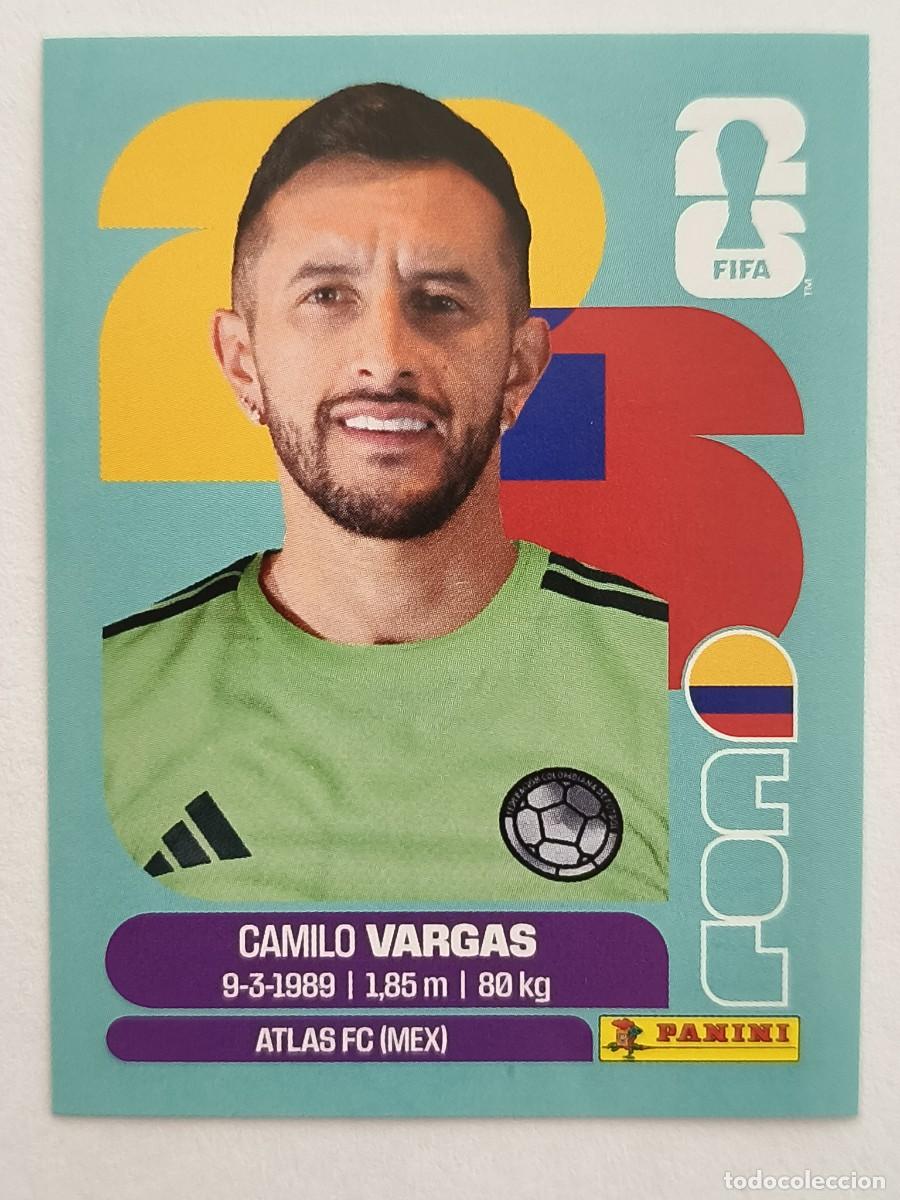 Cromos de f&uacute;tbol: #COL2 VARGAS (COLOMBIA) MUNDIAL 2026 PANINI
