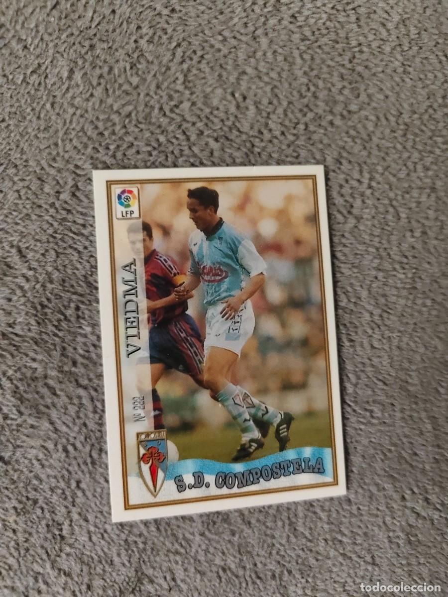 Cartes &agrave; collectionner de Football: 222. VIEDMA COMPOSTELA S.D. MUNDICROMO FICHAS 97 98 LIGA 1997 1998 CARD ABB