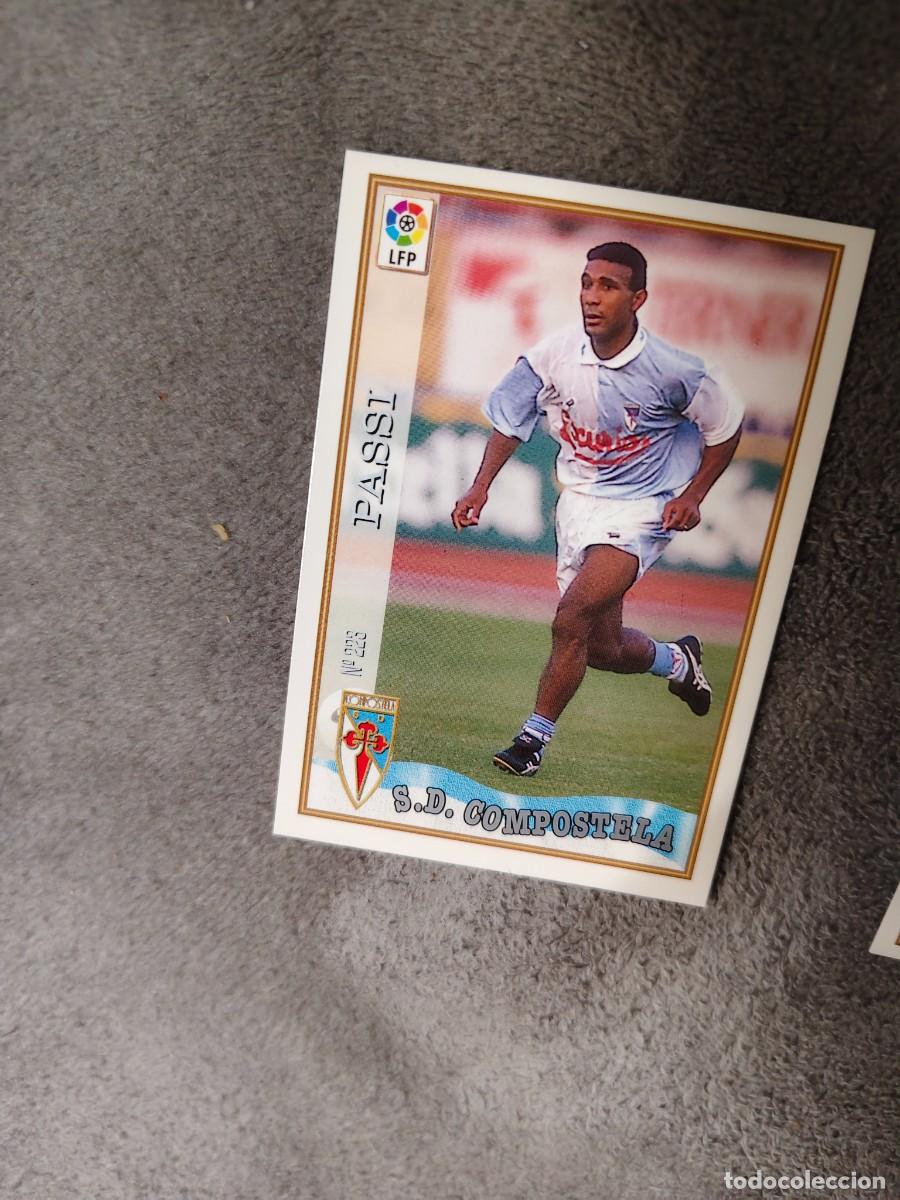 Cromos de f&uacute;tbol: 223. PASSI COMPOSTELA S.D. MUNDICROMO FICHAS 97 98 LIGA 1997 1998 CARD ABB