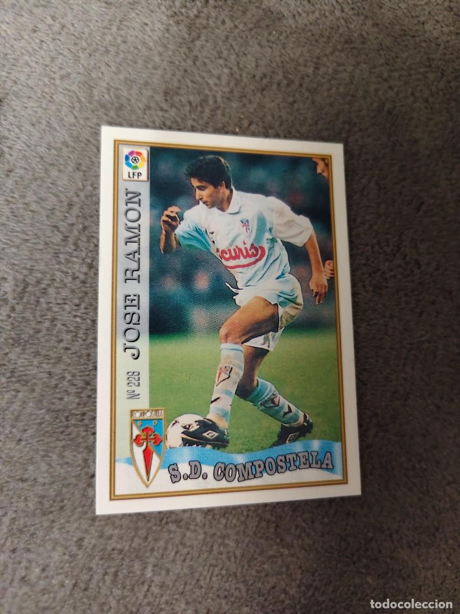 Figurine di Calcio: 228. JOSE RAM&Oacute;N COMPOSTELA S.D. MUNDICROMO FICHAS 97 98 LIGA 1997 1998 CARD ABB