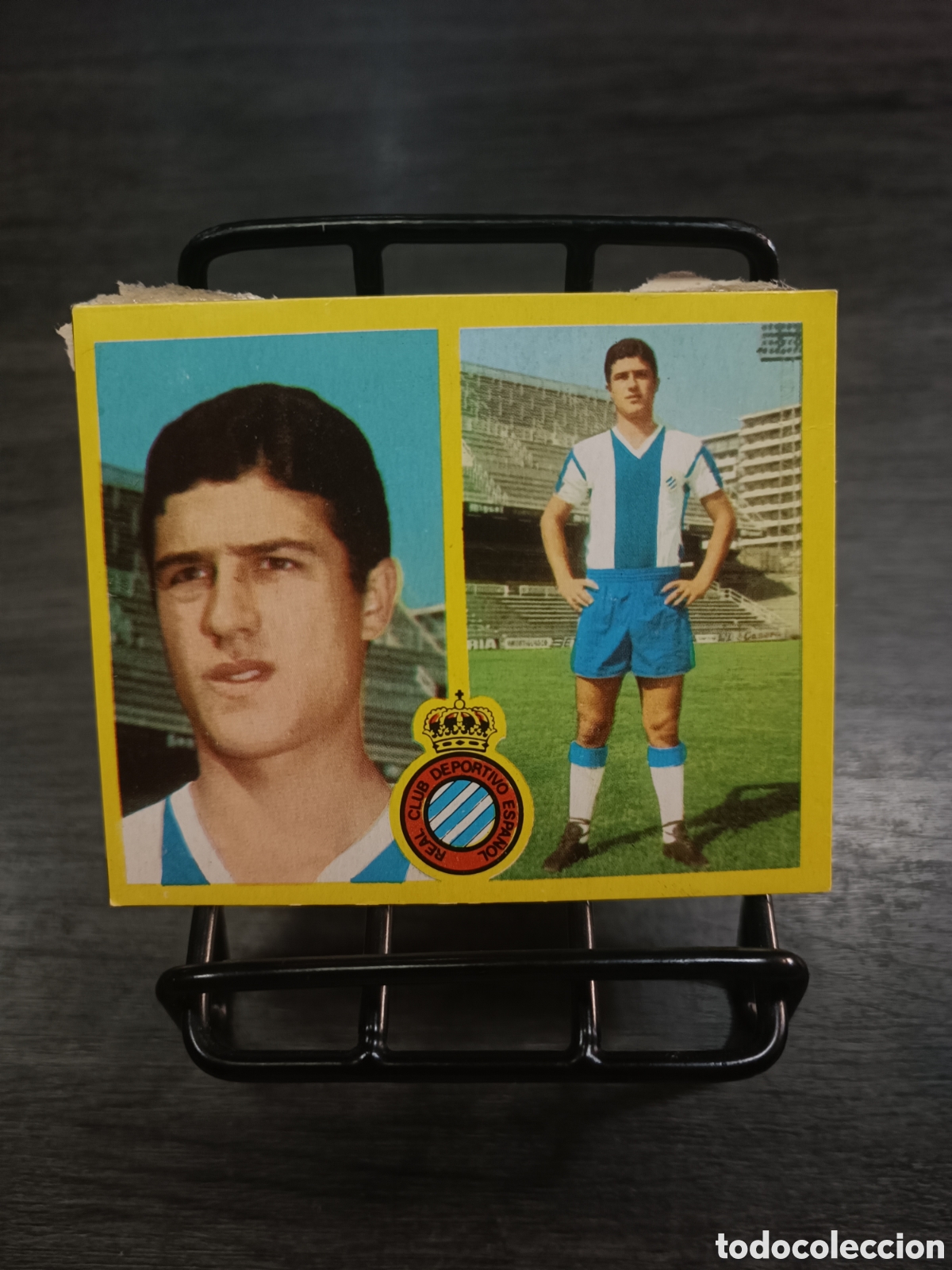 Fu&szlig;ball-Sticker: 1972 Liga Este Solsona Espa&ntilde;ol despegado