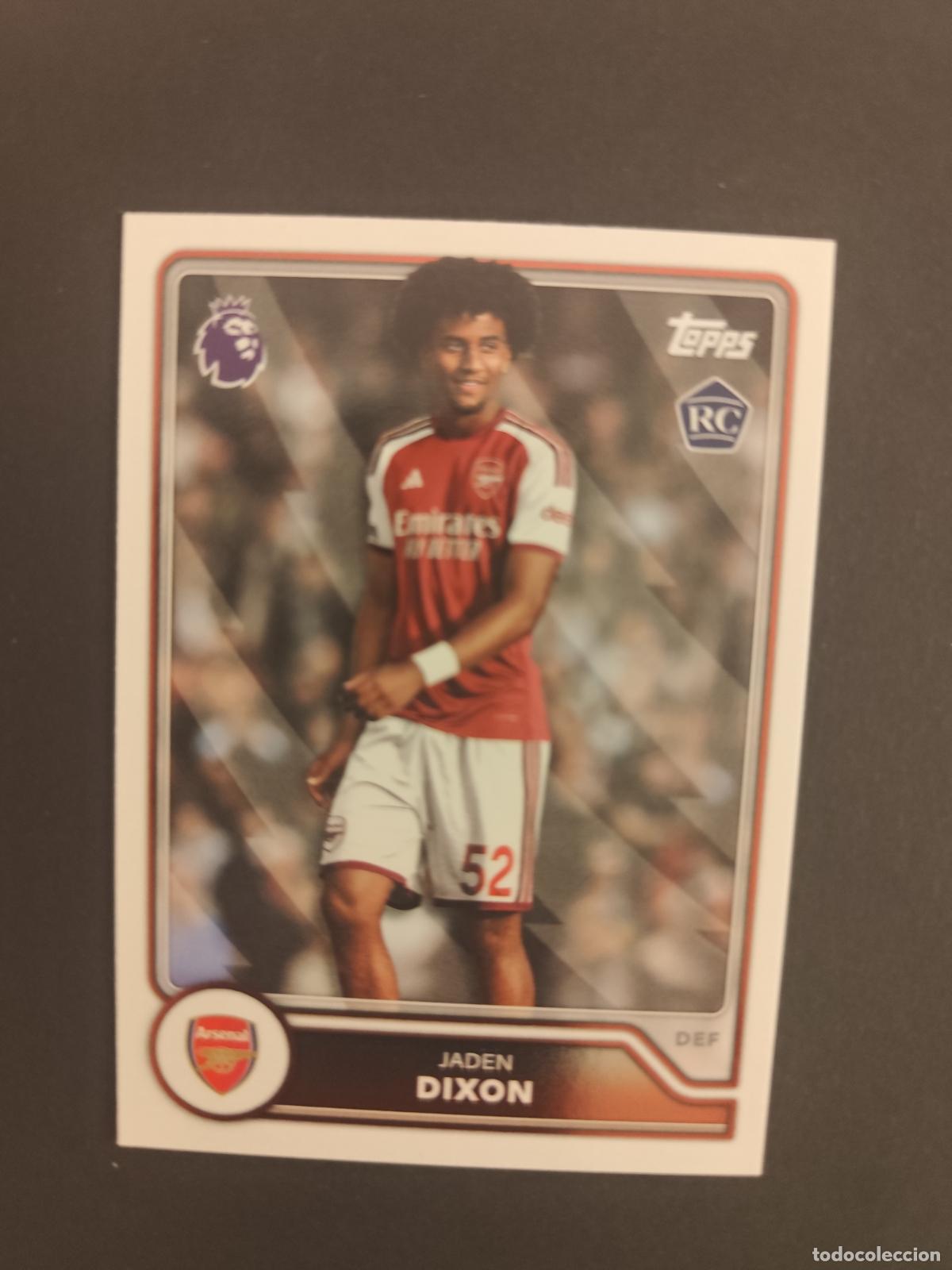 Cromos de f&uacute;tbol: 23 JADEN DIXON ARSENAL RC TOPPS FLAGSHIP PREMIER LEAGUE 2026 2027 26 27