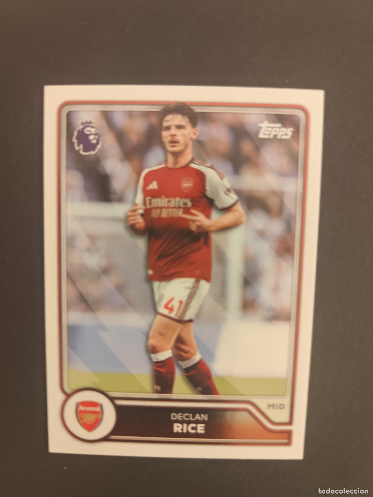 Cromos de f&uacute;tbol: 28 DECLAN RICE ARSENAL TOPPS FLAGSHIP PREMIER LEAGUE 2026 2027 26 27