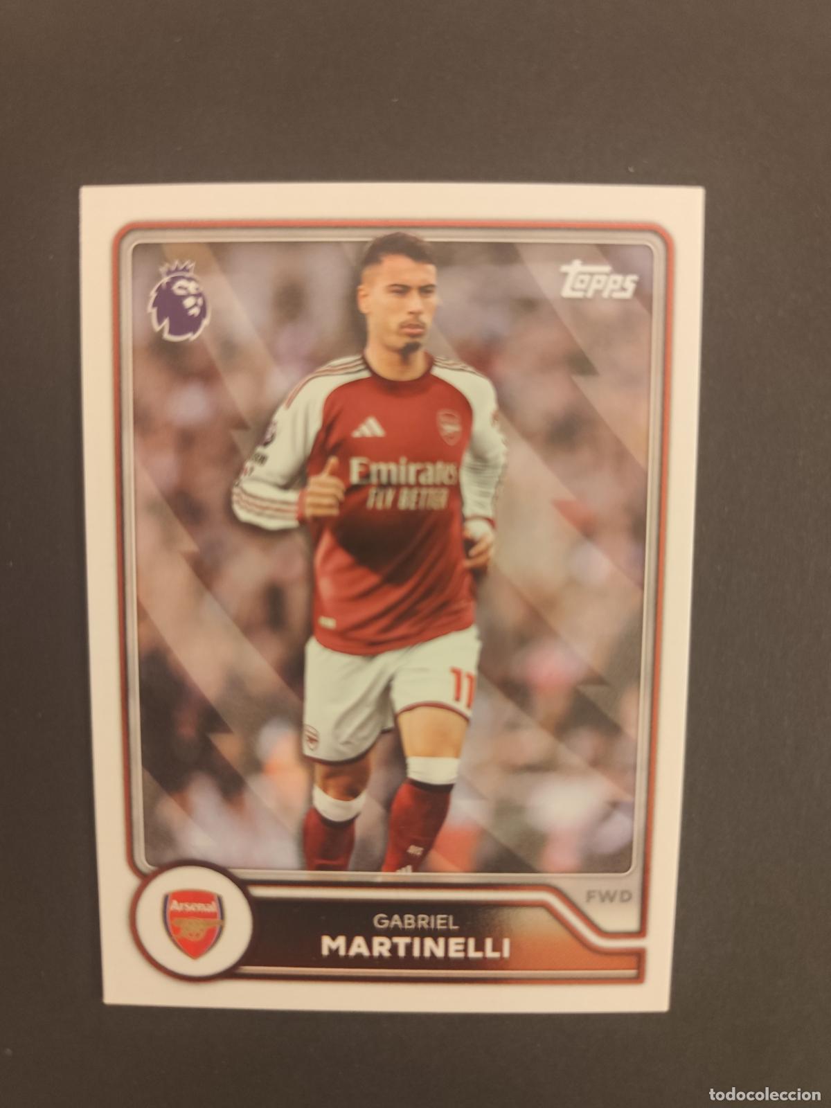 Cromos de f&uacute;tbol: 31 GABRIEL MARTINELLI ARSENAL TOPPS FLAGSHIP PREMIER LEAGUE 2026 2027 26 27