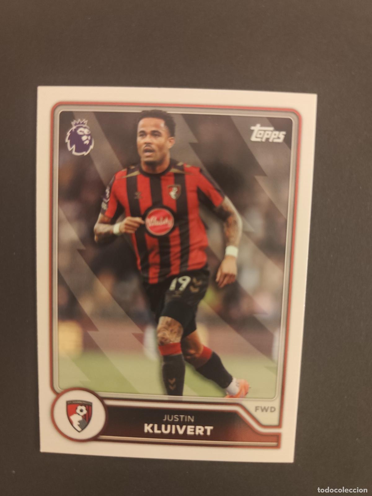 Cromos de f&uacute;tbol: 60 JUSTIN KLUIVERT AFC BOURNEMOUTH TOPPS FLAGSHIP PREMIER LEAGUE 2026 2027 26 27