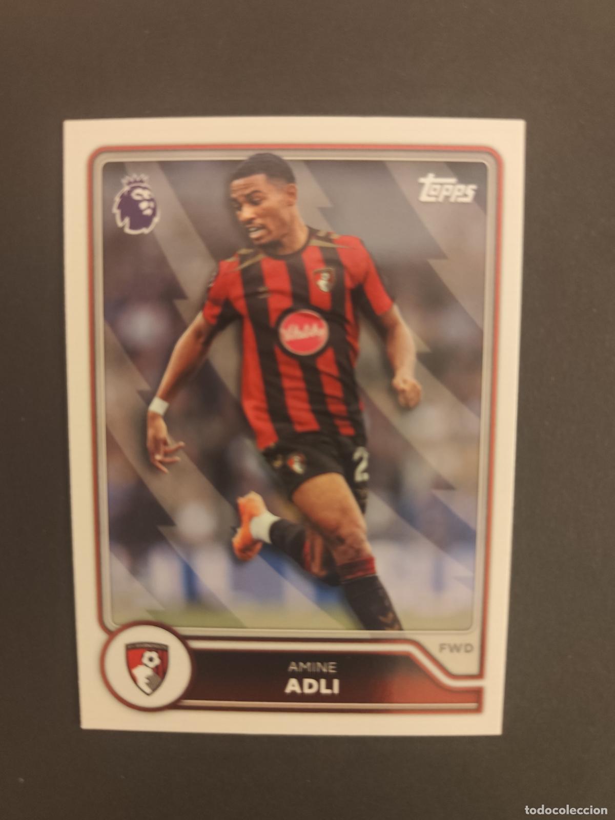 Cromos de f&uacute;tbol: 58 AMINE ADLI AFC BOURNEMOUTH TOPPS FLAGSHIP PREMIER LEAGUE 2026 2027 26 27