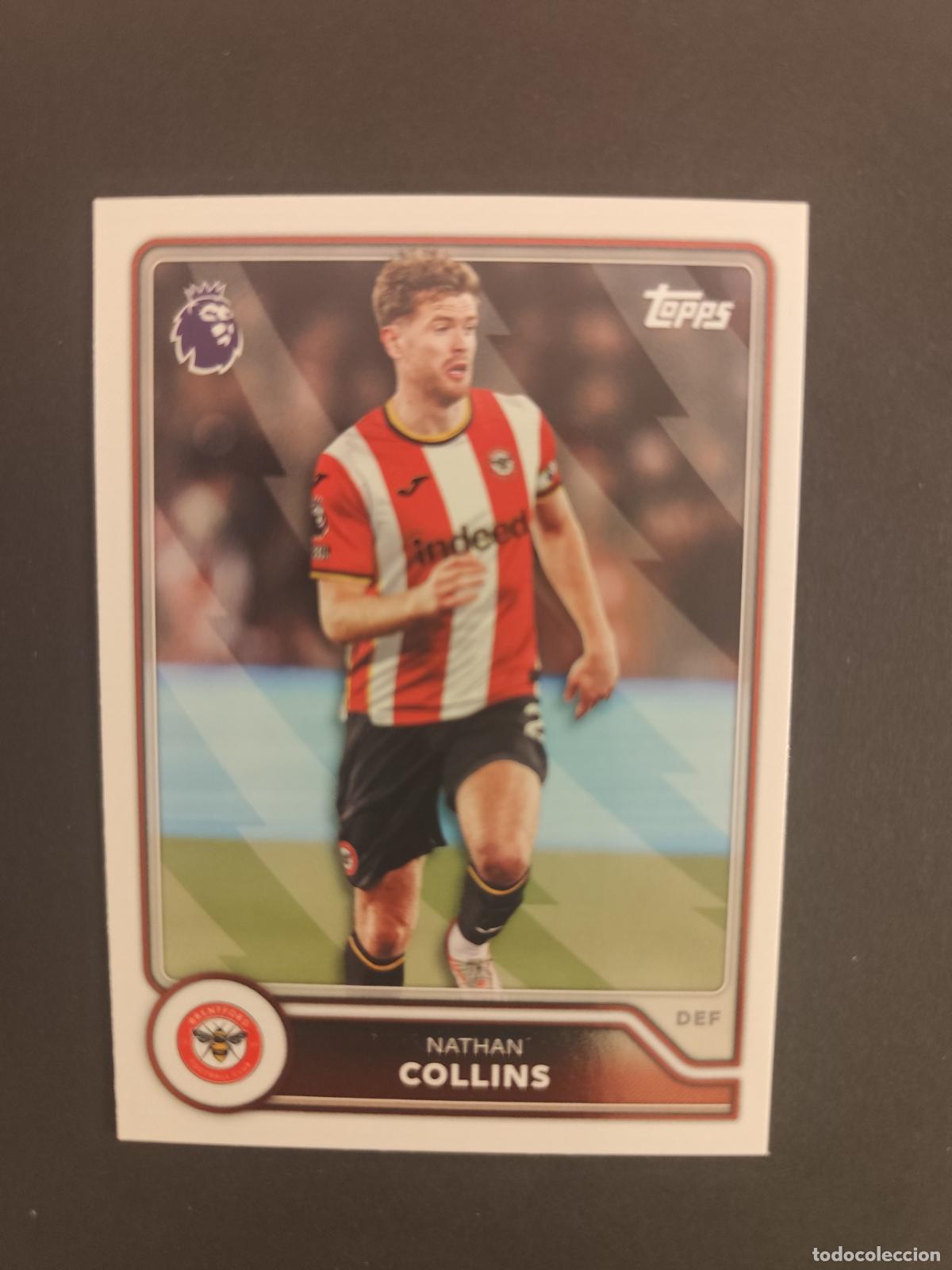 Cromos de f&uacute;tbol: 63 NATHAN COLLINS BRENTFORD TOPPS FLAGSHIP PREMIER LEAGUE 2026 2027 26 27