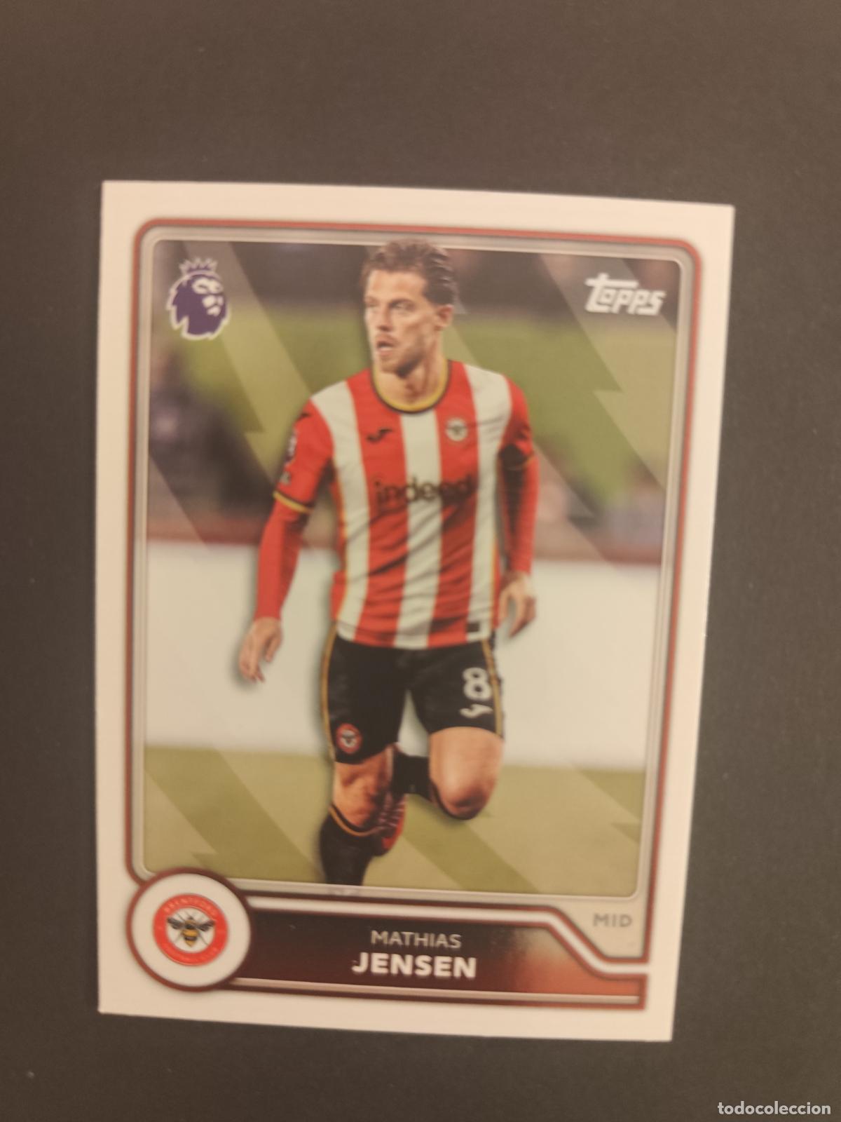Cromos de f&uacute;tbol: 68 MATHIAS JENSEN BRENTFORD TOPPS FLAGSHIP PREMIER LEAGUE 2026 2027 26 27