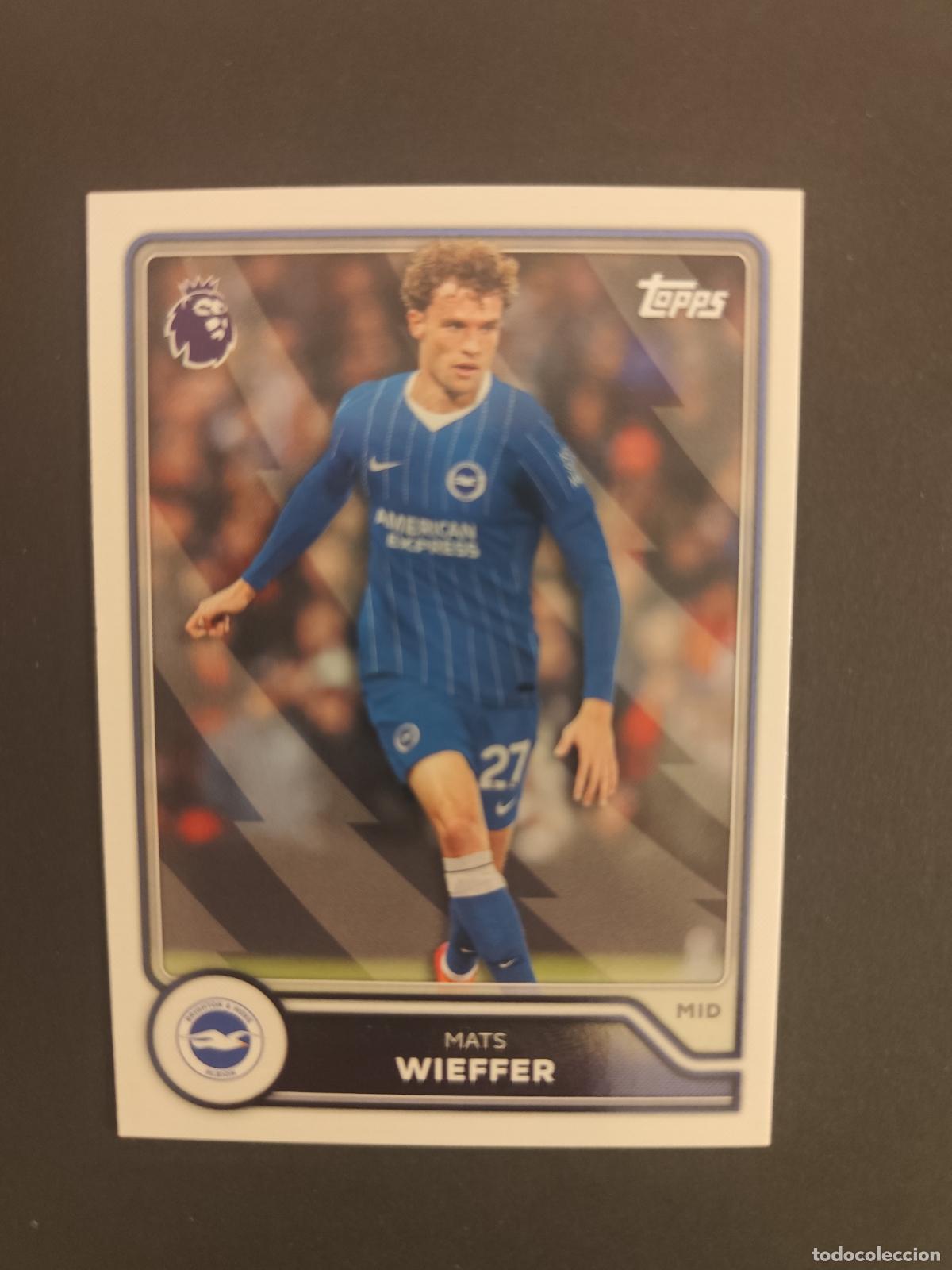 Cromos de f&uacute;tbol: 84 MATS WIEFFER BRIGHTON TOPPS FLAGSHIP PREMIER LEAGUE 2026 2027 26 27