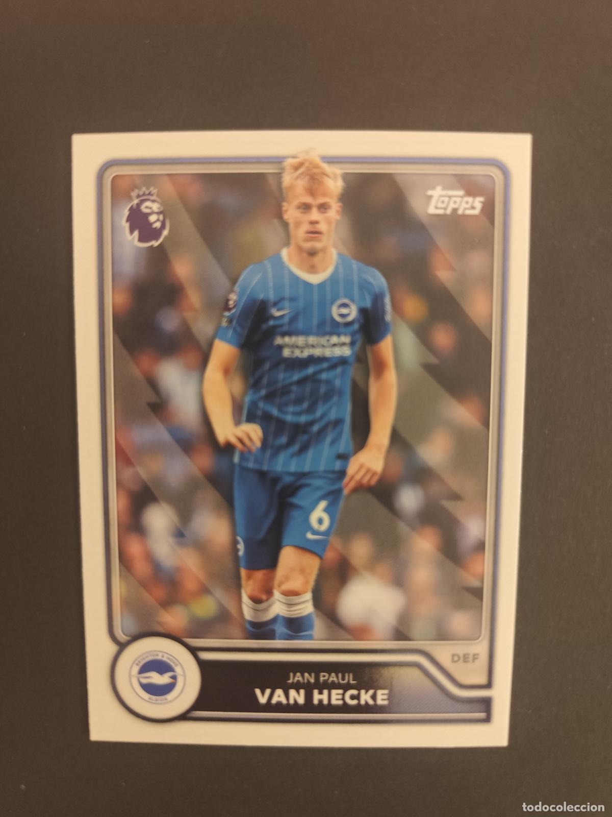 Cromos de f&uacute;tbol: 77 JAN PAUL VAN HECKE BRIGHTON TOPPS FLAGSHIP PREMIER LEAGUE 2026 2027 26 27