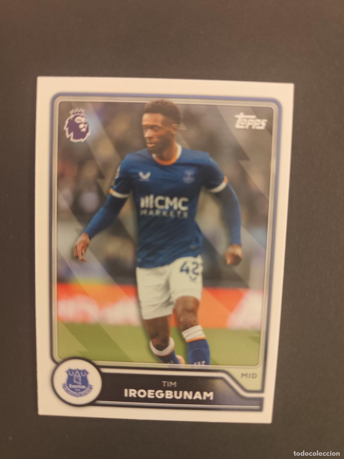 Cartes &agrave; collectionner de Football: 125 TIM IROEGBUNAM EVERTON TOPPS FLAGSHIP PREMIER LEAGUE 2026 2027 26 27