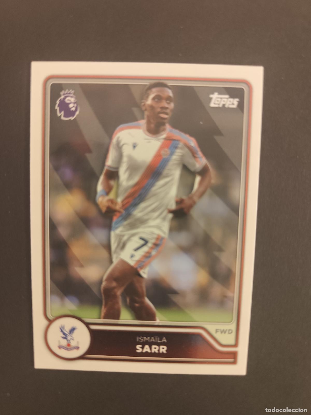 Cartes &agrave; collectionner de Football: 115 ISMAILA SARR CRYSTAL PALACE TOPPS FLAGSHIP PREMIER LEAGUE 2026 2027 26 27